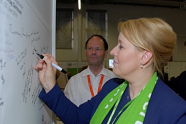 Bundesfamilienministerin zu Besuch bei donum vitae