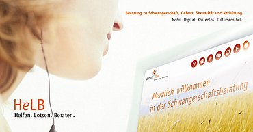 Bild aus dem Modellprojekt HeLB © donum vitae e.V.